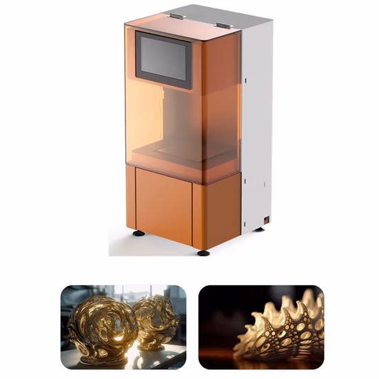 Nova impressora 3D de mesa da moda totalmente montada 120 * 120 * 180mm Impressão para educação doméstica e estudantes